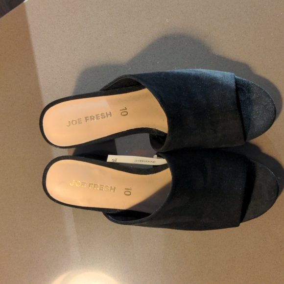 Block Heel Mules - Picture 2 of 5